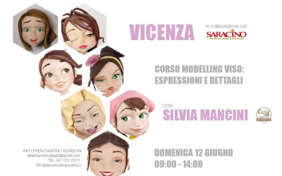 VICENZA, 11 e 12 GIUGNO, CORSO MODELLING VISO ESPRESSIONI e DETTAGLI